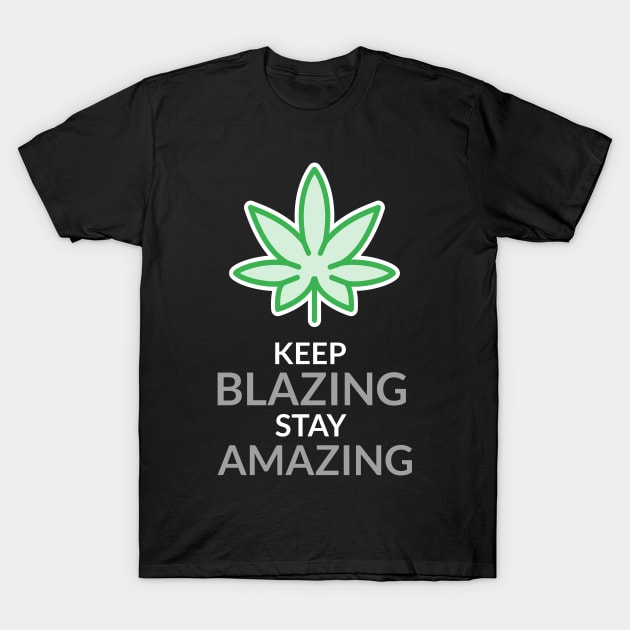 keep blazing stay amazing T-Shirt by Zipora